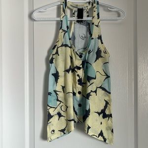 FOX BUTTON UP TANK